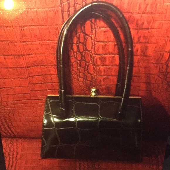 CABRELLI CROC PRINT BAG - Picture 2 of 8